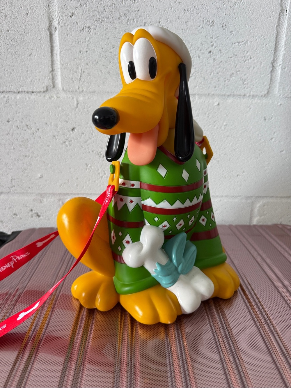 Disney Parks Christmas Pluto popcorn bucket